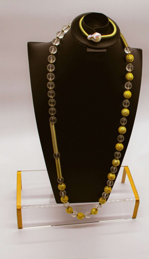 Glass Bead Necklace - Image 2
